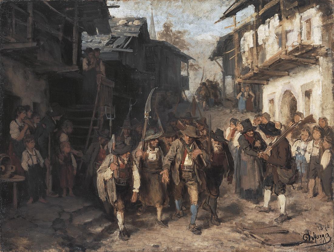 Franz Defregger, The Last Contingent