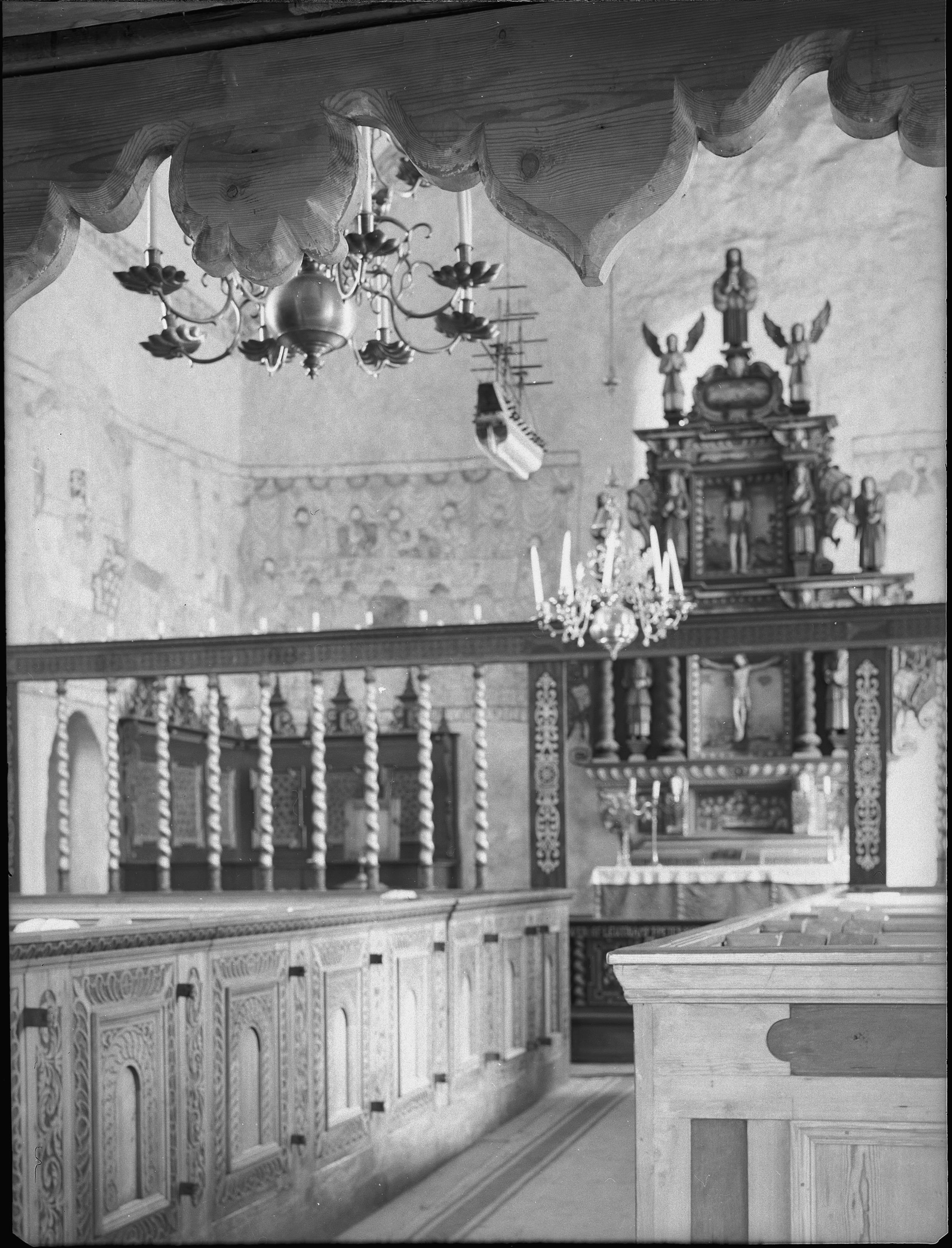 Iwar Anderson, Ragunda gamla kyrka