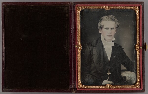 Unknown, [Portrait of a Seated Man]