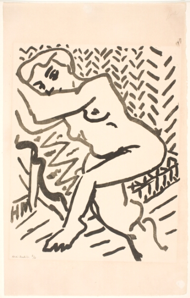 Henri Matisse, Siddende model