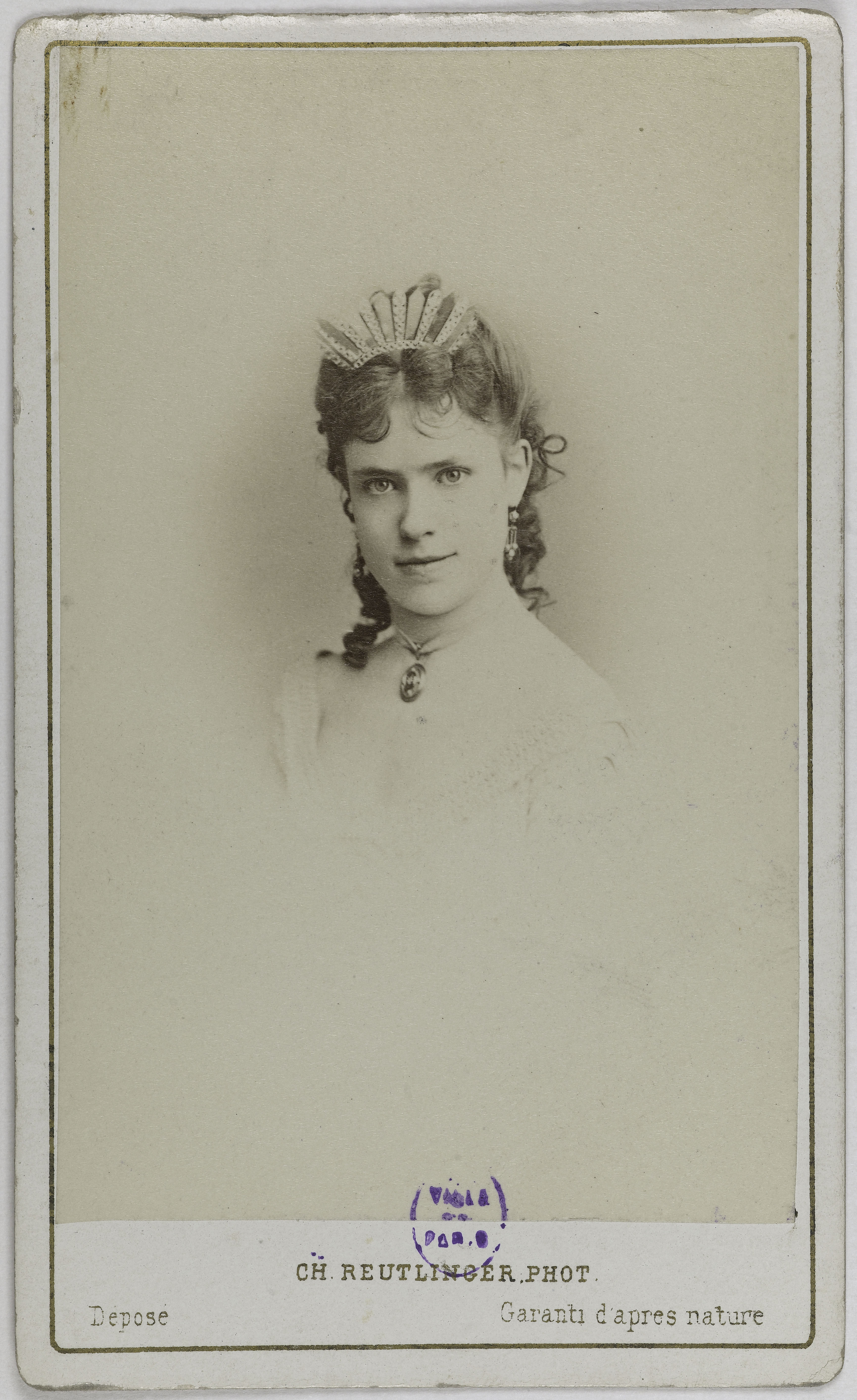 Charles Reutlinger, Portrait de Pilleroy, (actrice)