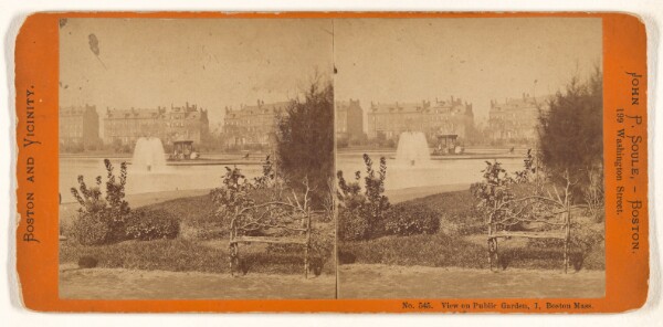 John P. Soule, View on Public Garden, I, Boston, Mass.