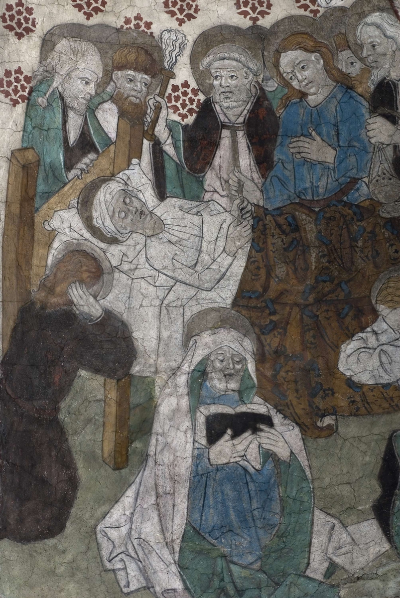 Bengt Backlund, Lime painting in Täby Church, Uppland 2009