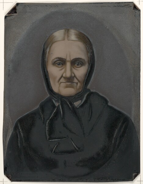 Unknown, [Portrait of old woman]