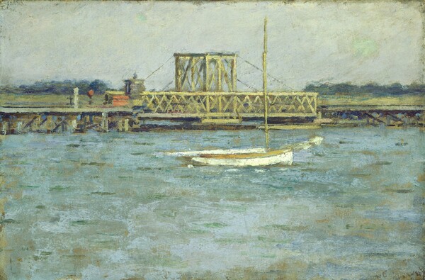 Theodore Robinson, Drawbridge - Long Branch R. R.