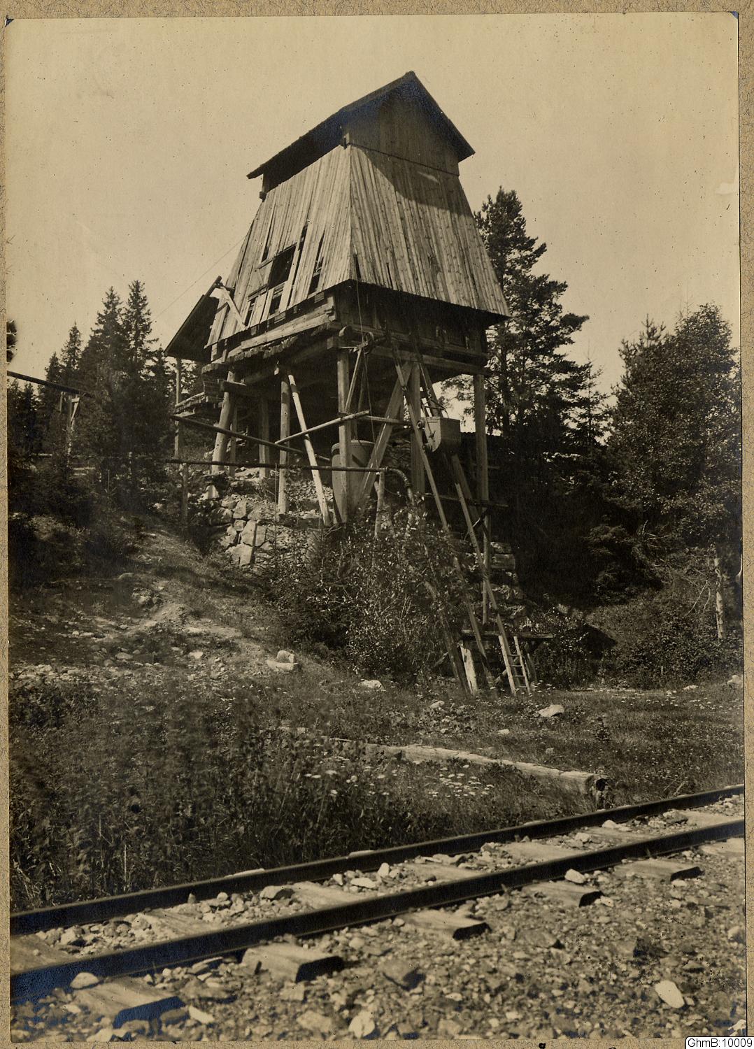 N Åkerhielm, fotografi, gruvdrift, massgruvelaven