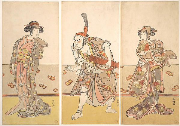 Katsukawa Shunkō, The Actor Nakamura Tomijuro as a Stately Woman