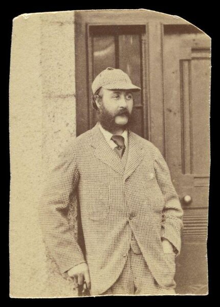 W. & D. Downey, A portrait of a man
