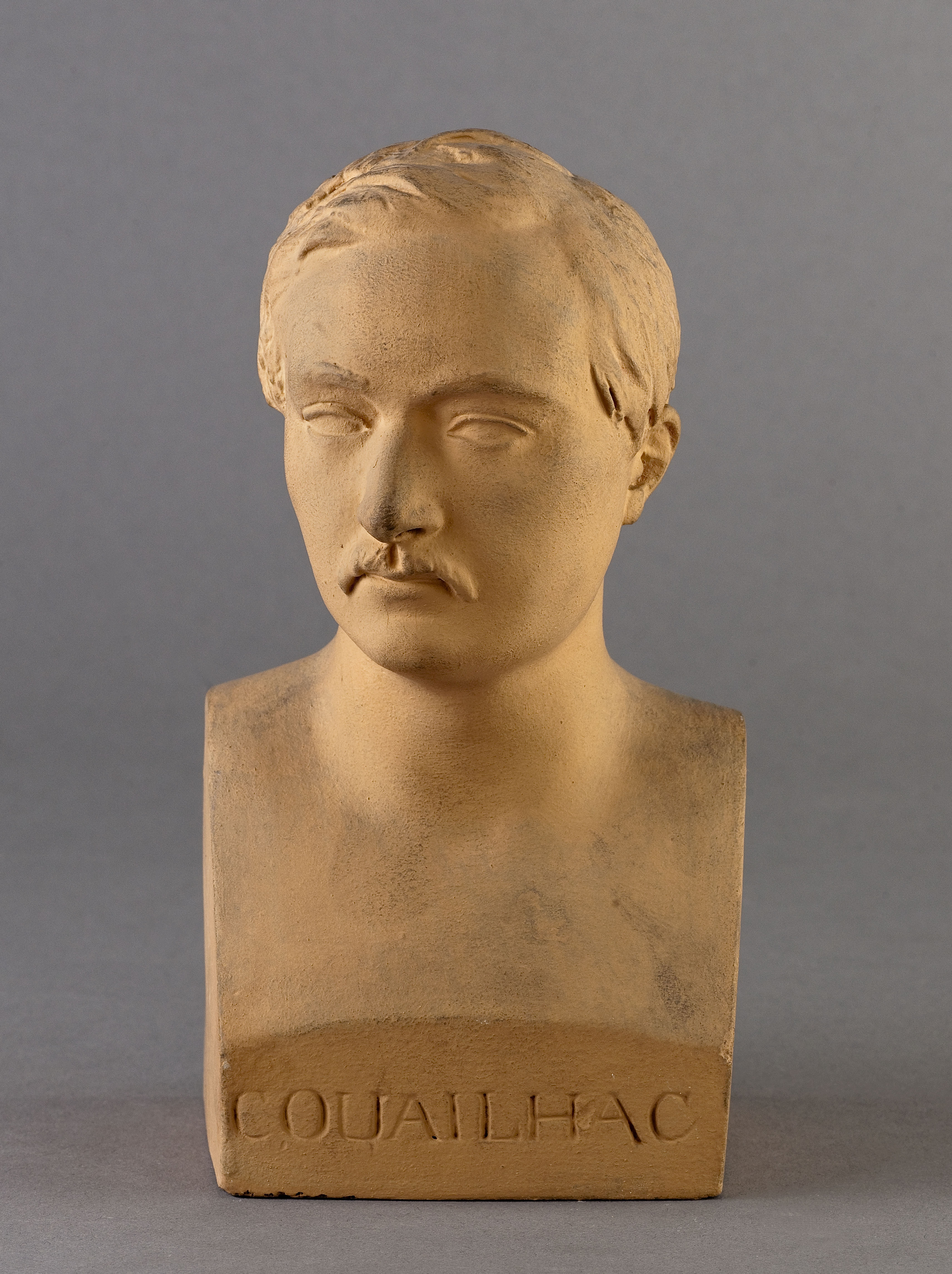 Jean Pierre Dantan, Portrait sérieux de Jean-Joseph-Louis Couailhac (1810-1885), écrivain