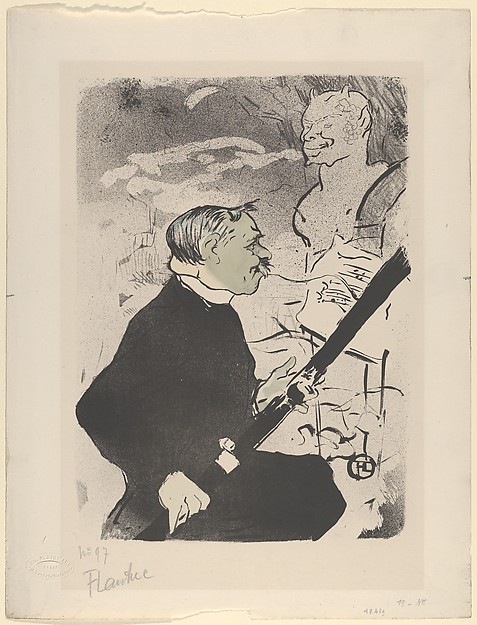 Henri de Toulouse-Lautrec, For You!…, from "The Old Tales"