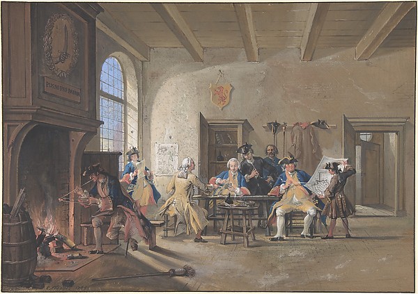 Cornelis Troost, Guardroom Scene