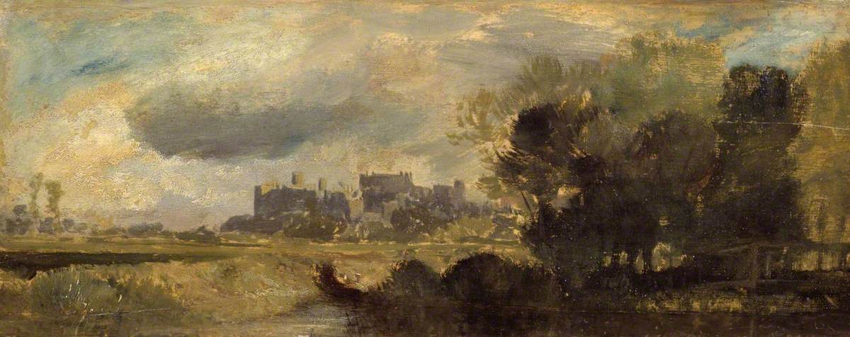 J. M. W. Turner, Windsor Castle from the Meadows