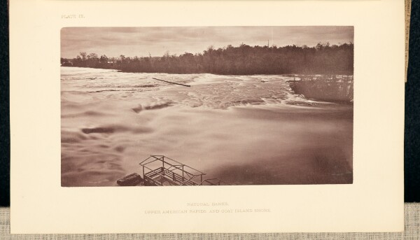 George Barker, Upper American Rapids and Goat Island Shore