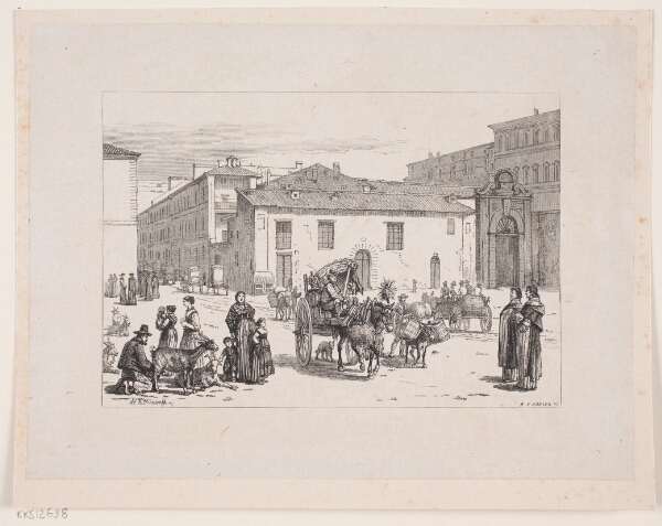 H.P. Hansen, Italiensk Plads