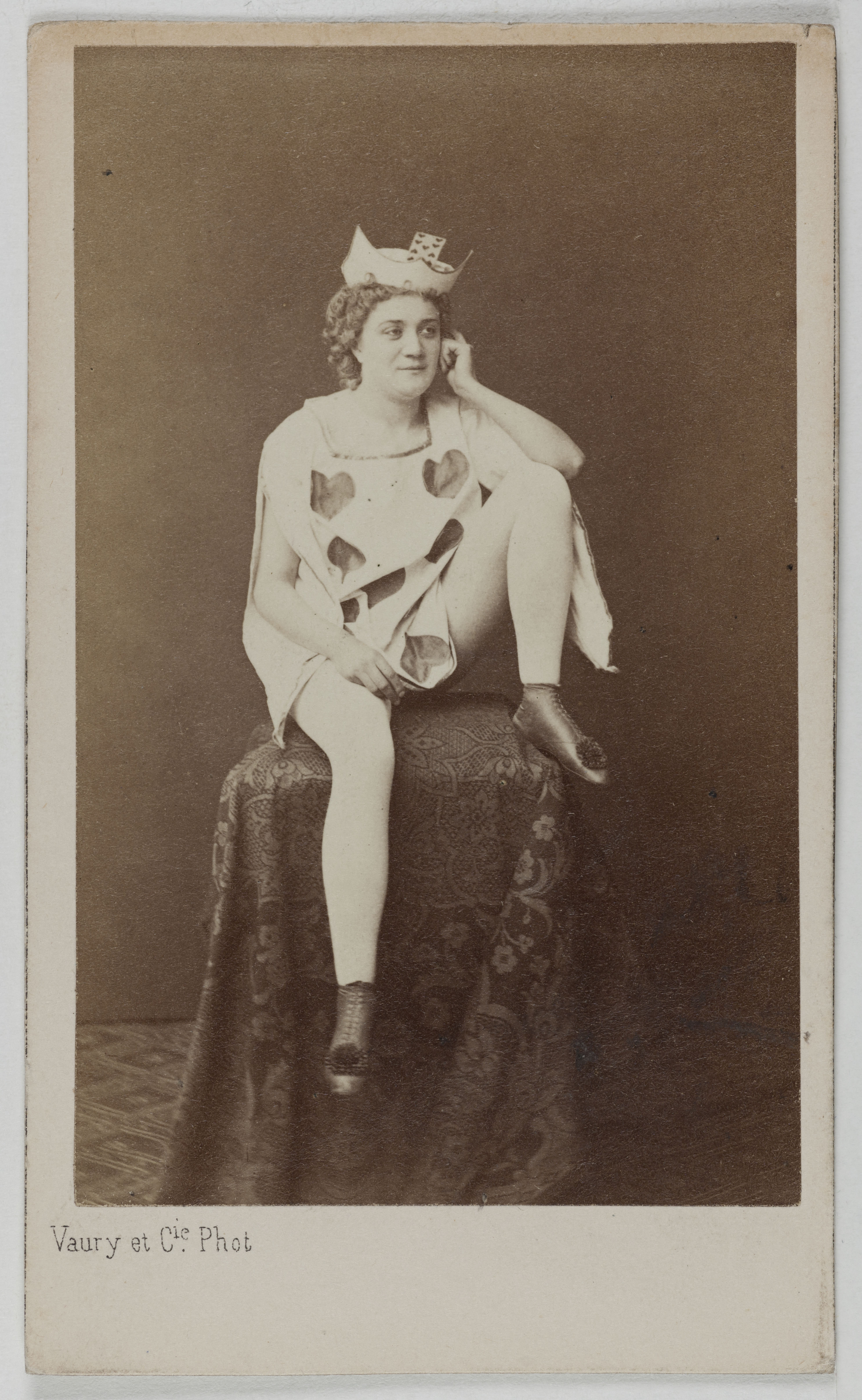 Vaury et Cie, Portrait de Leona, (actrice)