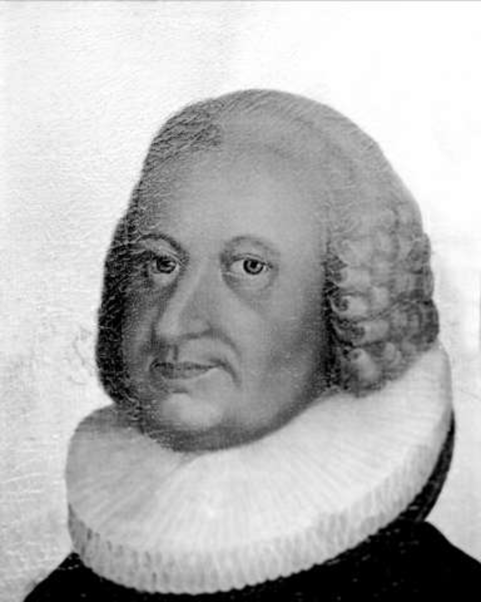 Gustav Borgen, Avfotografering. Portrett, Sillejordspresten Hans Anonsen Wille.