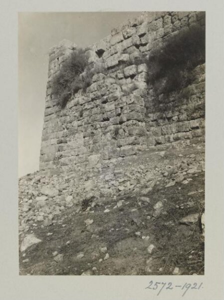 K.A.C. Creswell, Fortification of Amman Citadel, Amman