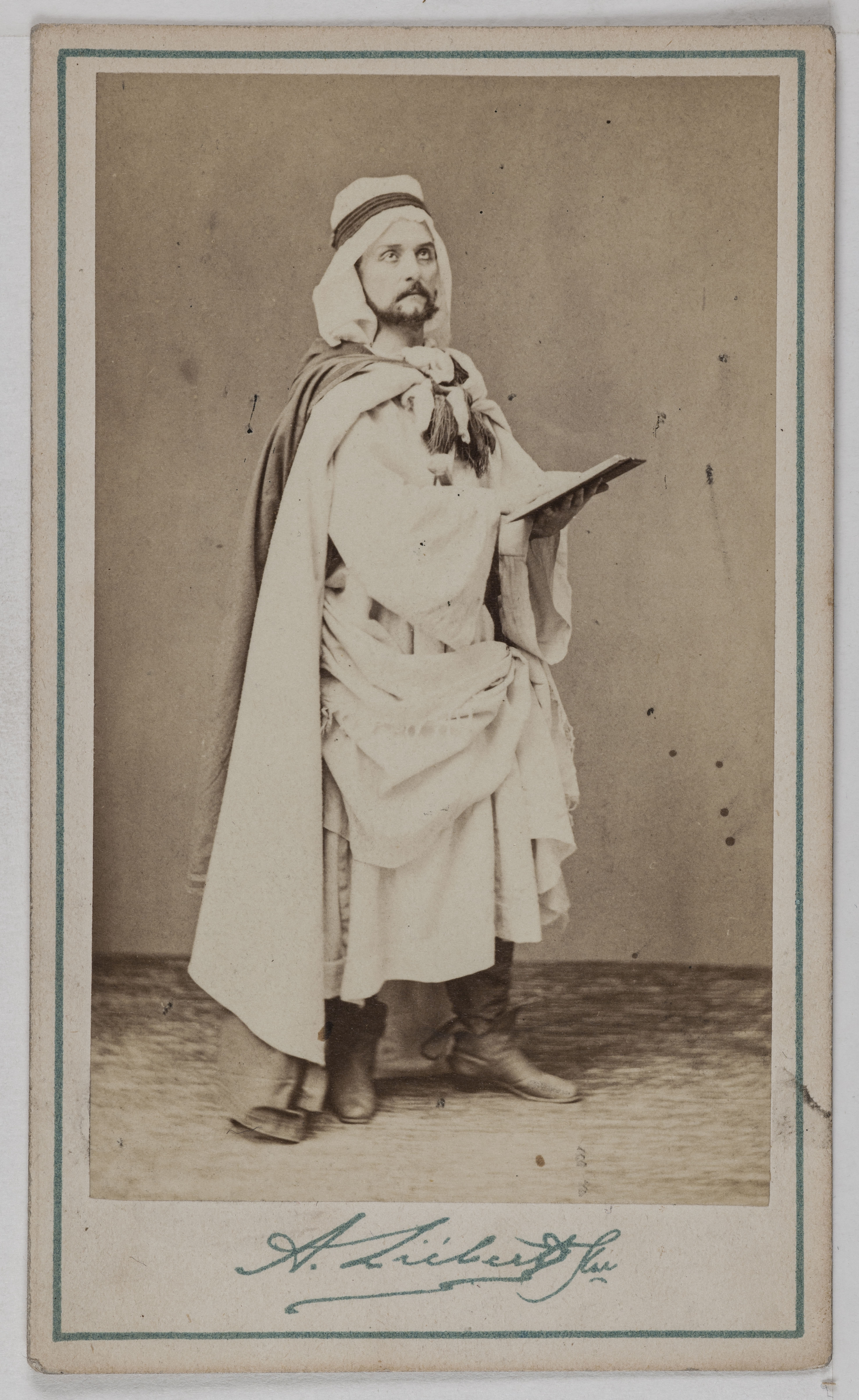 Alphonse Liébert, Portrait de Mannstein Frédéric, (acteur)
