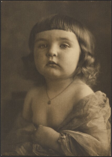 Louis Fleckenstein, [Portrait of a Child in Gauze]