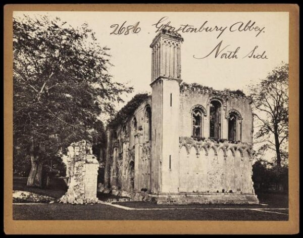 Francis Frith, Glastonbury Abbey.  North Side