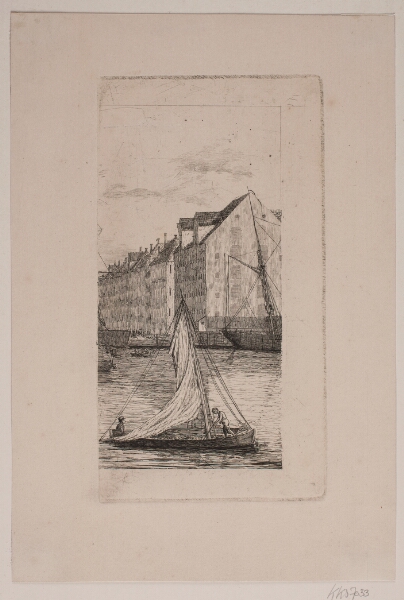 Vilhelm Kyhn, Udenfor Nyhavn Kanal