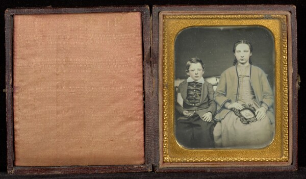 Unknown, [Portrait of Two Children]