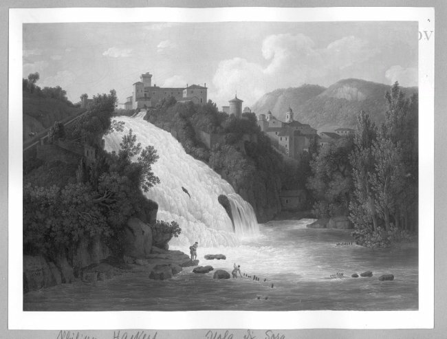 Jacob Philipp Hackert, Isola di Sora