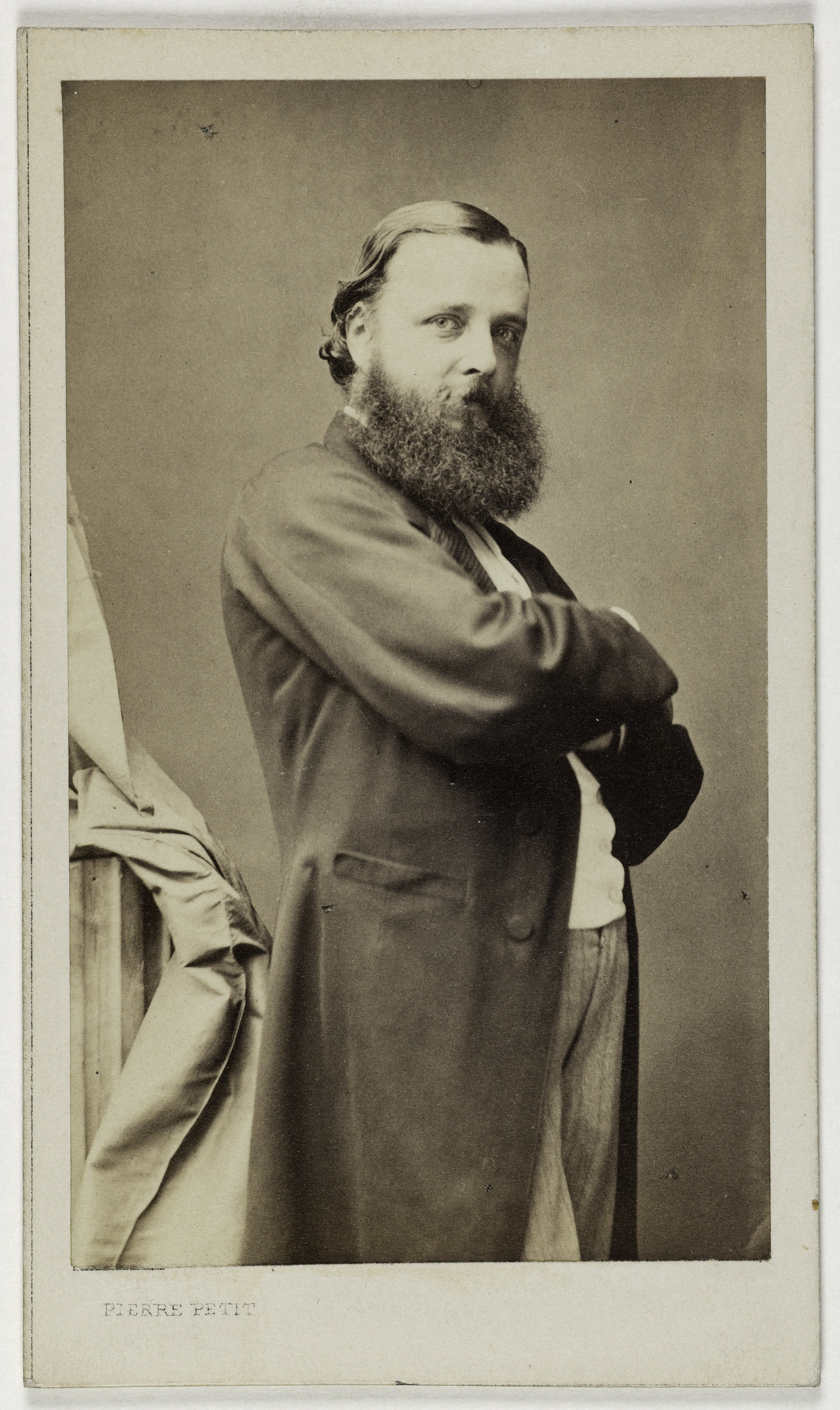 Pierre Petit, Portrait de Alcide Pierre Grandguillot (1829-1891), (journaliste, écrivain)