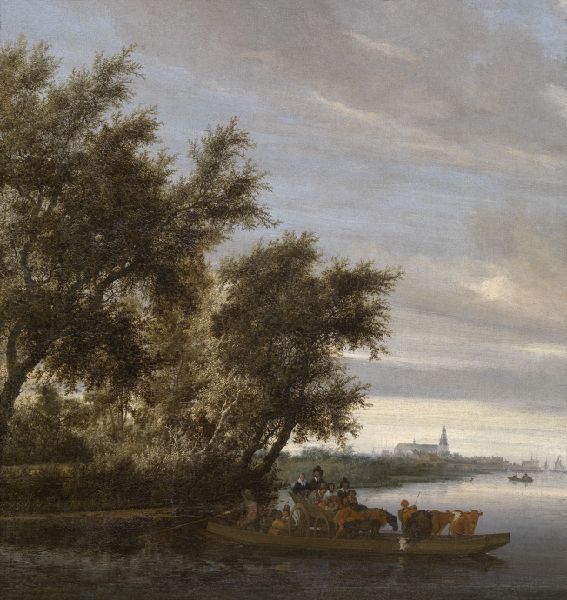 Salomon van Ruysdael, The Ferry