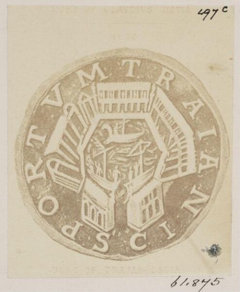 Parker, John Henry, Coins - Port of Trajan at Ostia