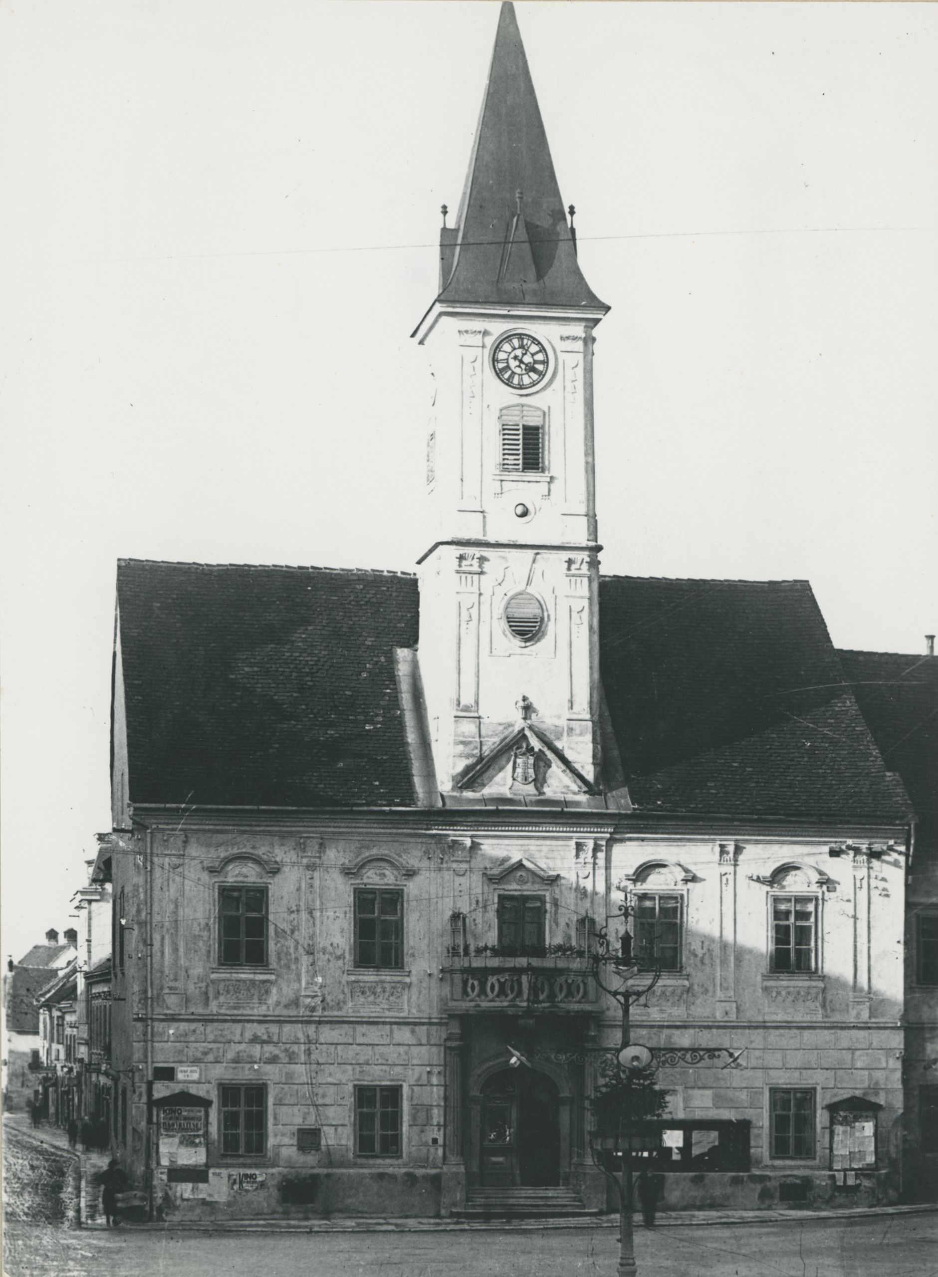 Gjuro Szabo, Varaždin - Vijećnica na glavnom trgu