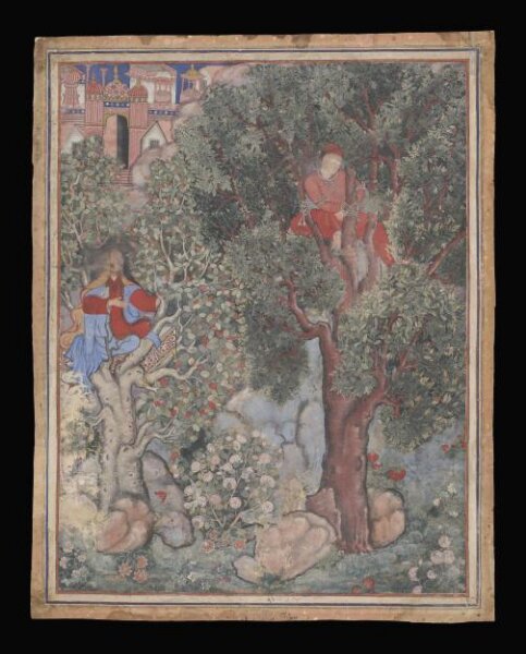 Unknown, The Witch Anqarut ties Malik Iraj to a tree