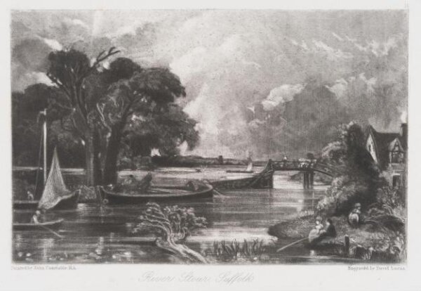 Constable, John RA, River Stour, Suffolk