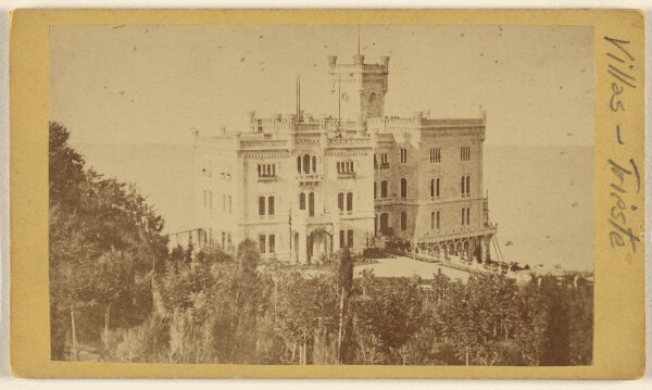 Unknown, View of Maximillian's Palace - Trieste [Miramar]