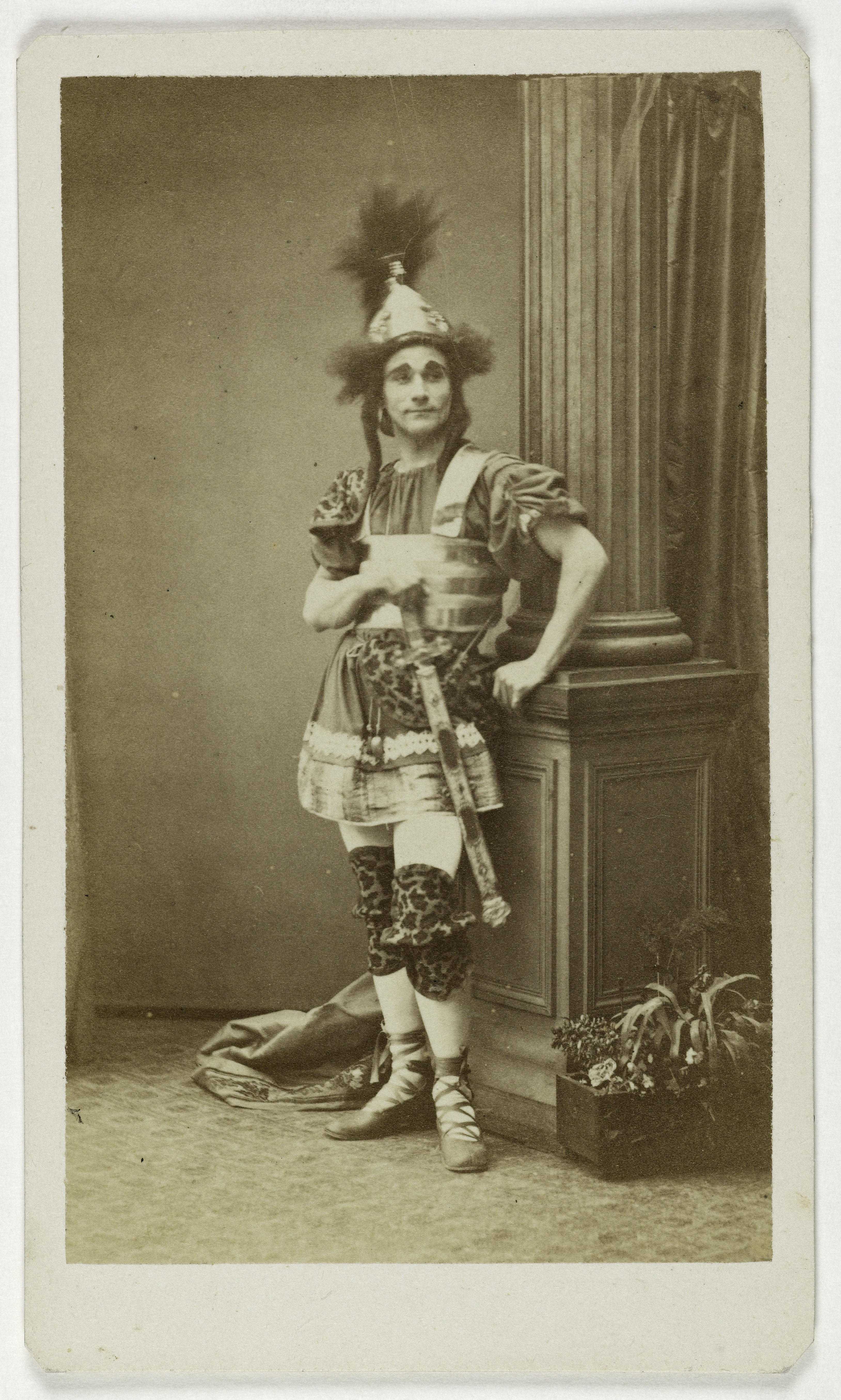 Ulric Grob, Portrait d'Alexandre Guyon, (1830-1904), acteur