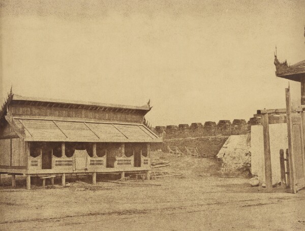 Capt. Linnaeus Tripe, No. 70. Amerapoora. Guardhouse, at the Ooh-nein Gate