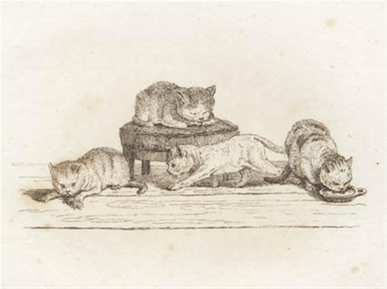 Martinus Rørbye, Illustration til "Halvhundrede Fabler for Børn" af Hey