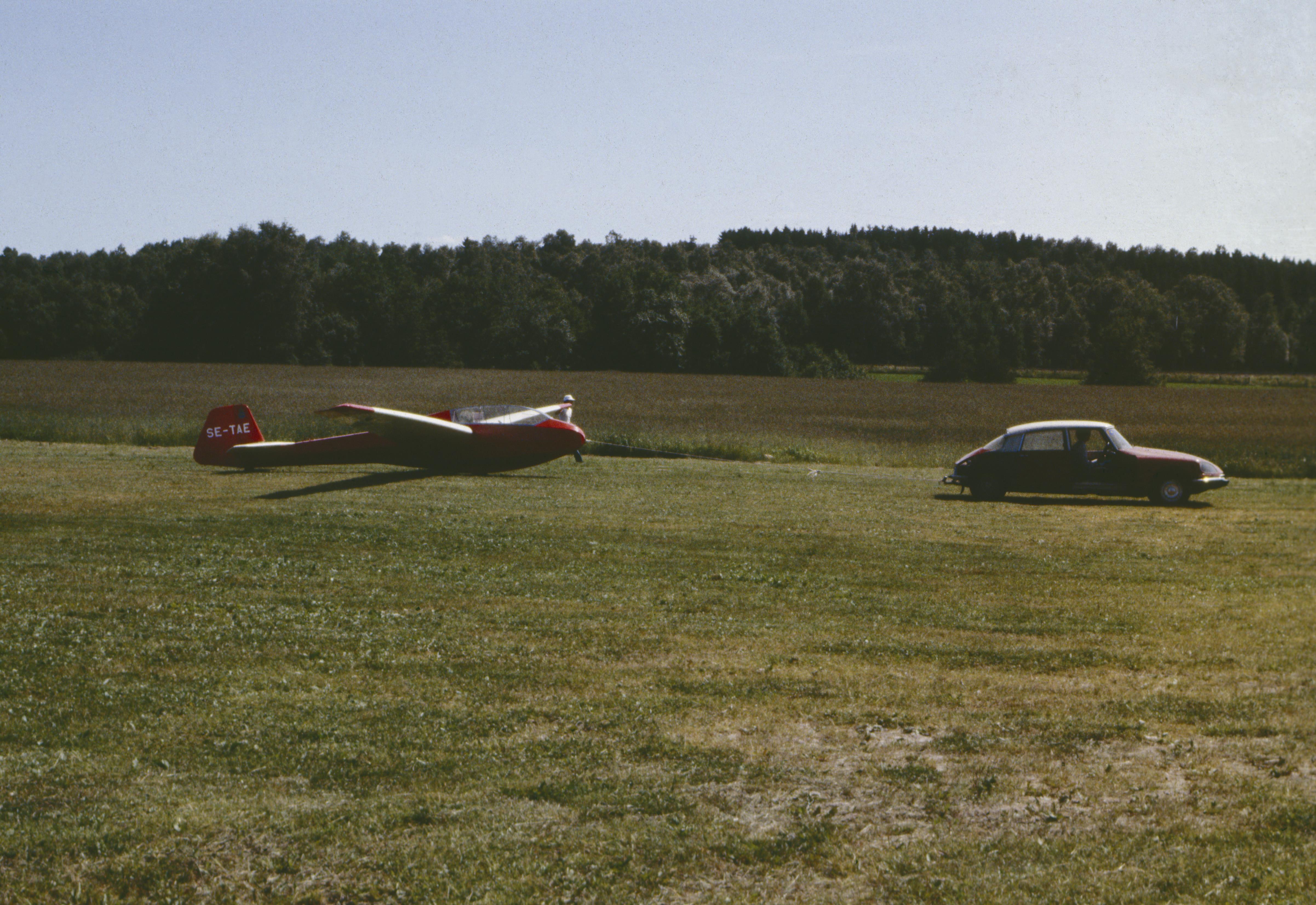 Jan Norrman, Alingsås flygfält