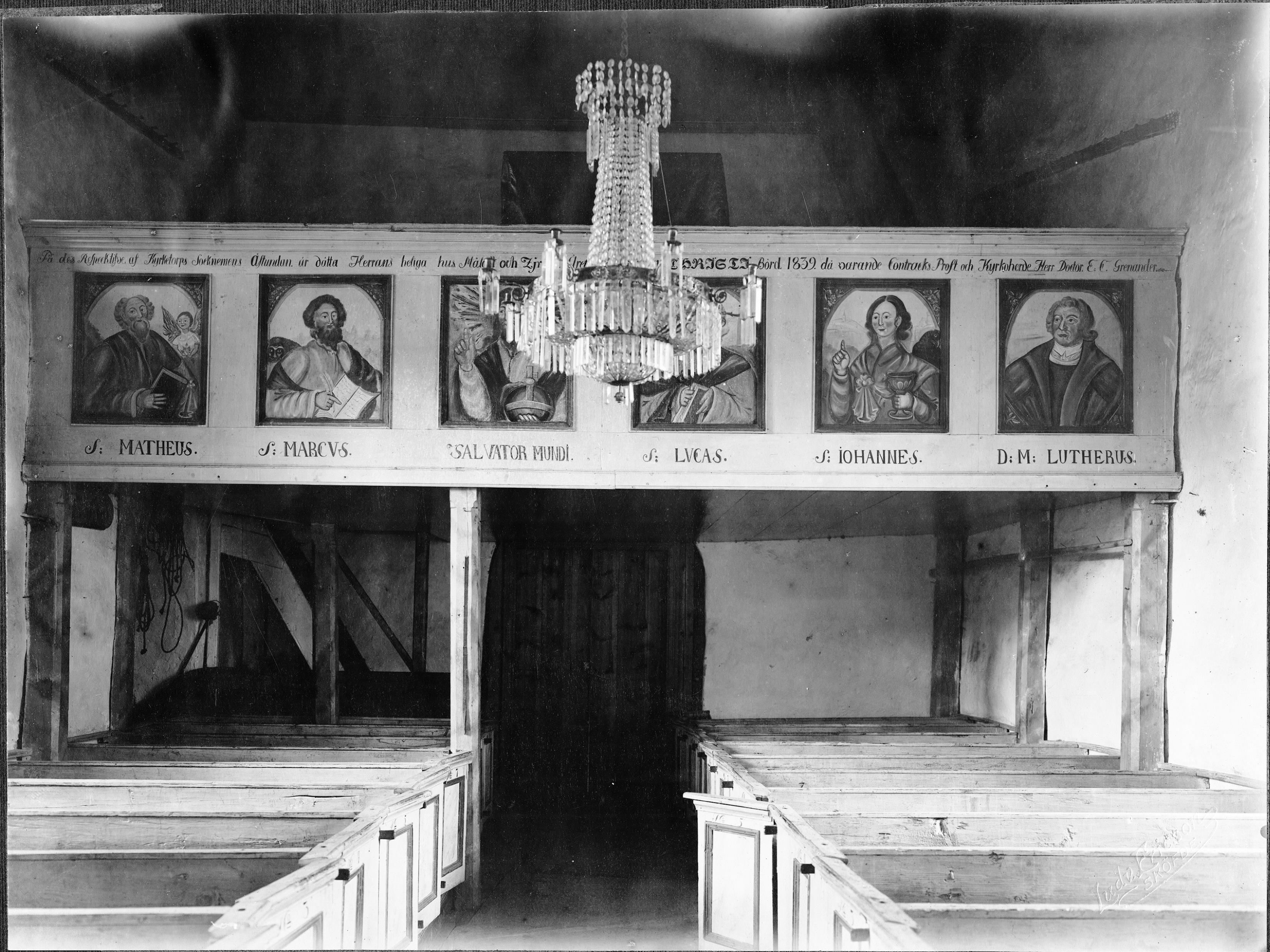 Ludvig Ericson, Norra Kyrketorps gamla kyrka