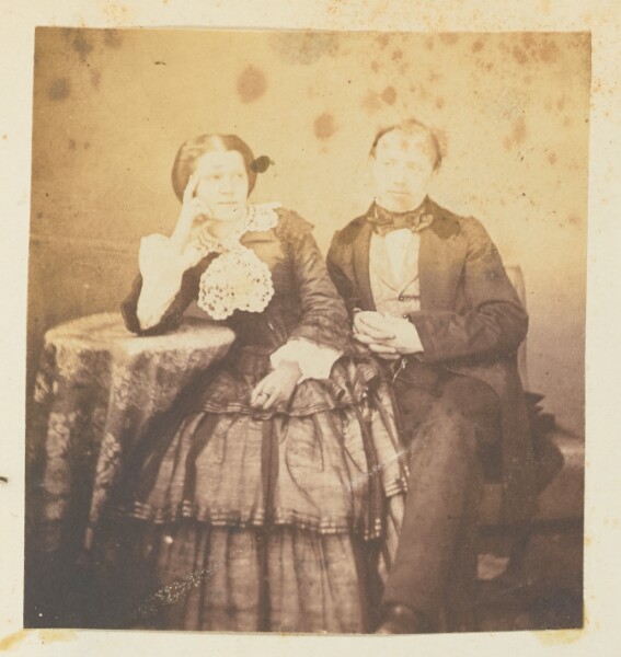 Jakob Höflinger, [Portrait of a man and woman]