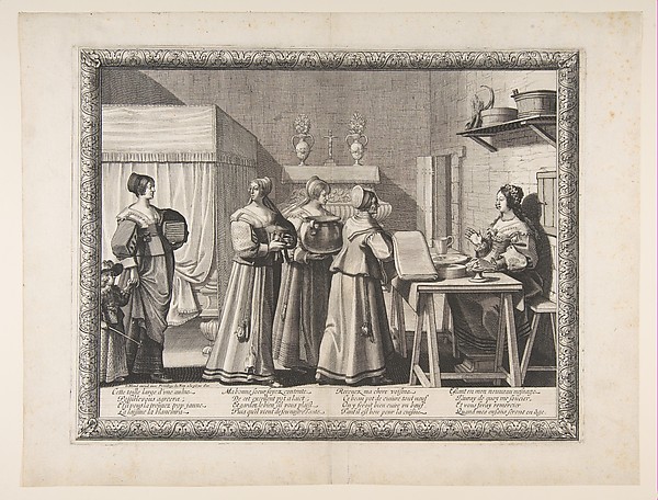 Abraham Bosse, Presents Offered to the Bride