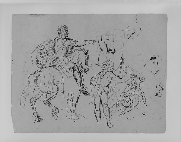 Thomas Sully, (From Sketchbook)