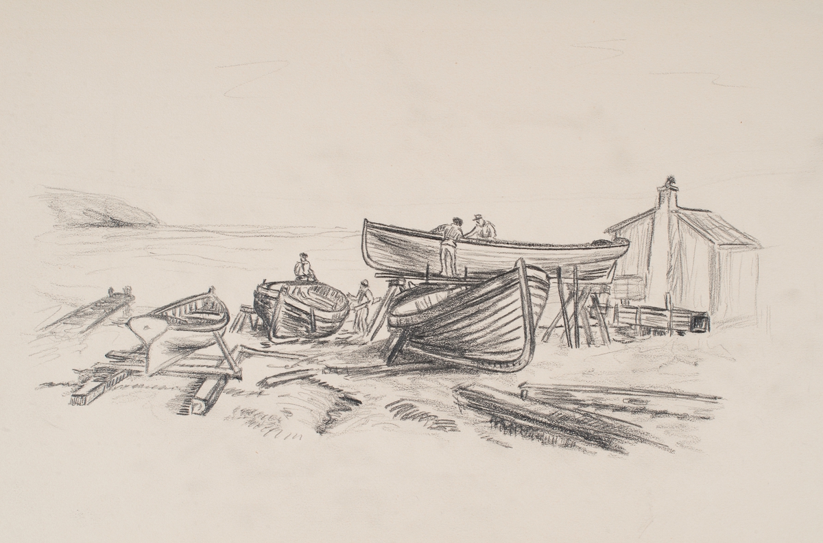 Jacob Hägg, Teckning
