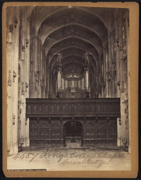 Francis Frith, Kings College Chapel Cambridge