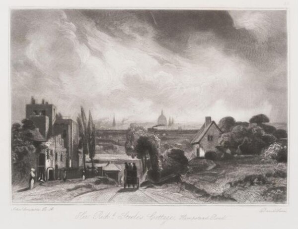 Constable, John RA, Sir Richd. Steele's Cottage, Hampstead Road