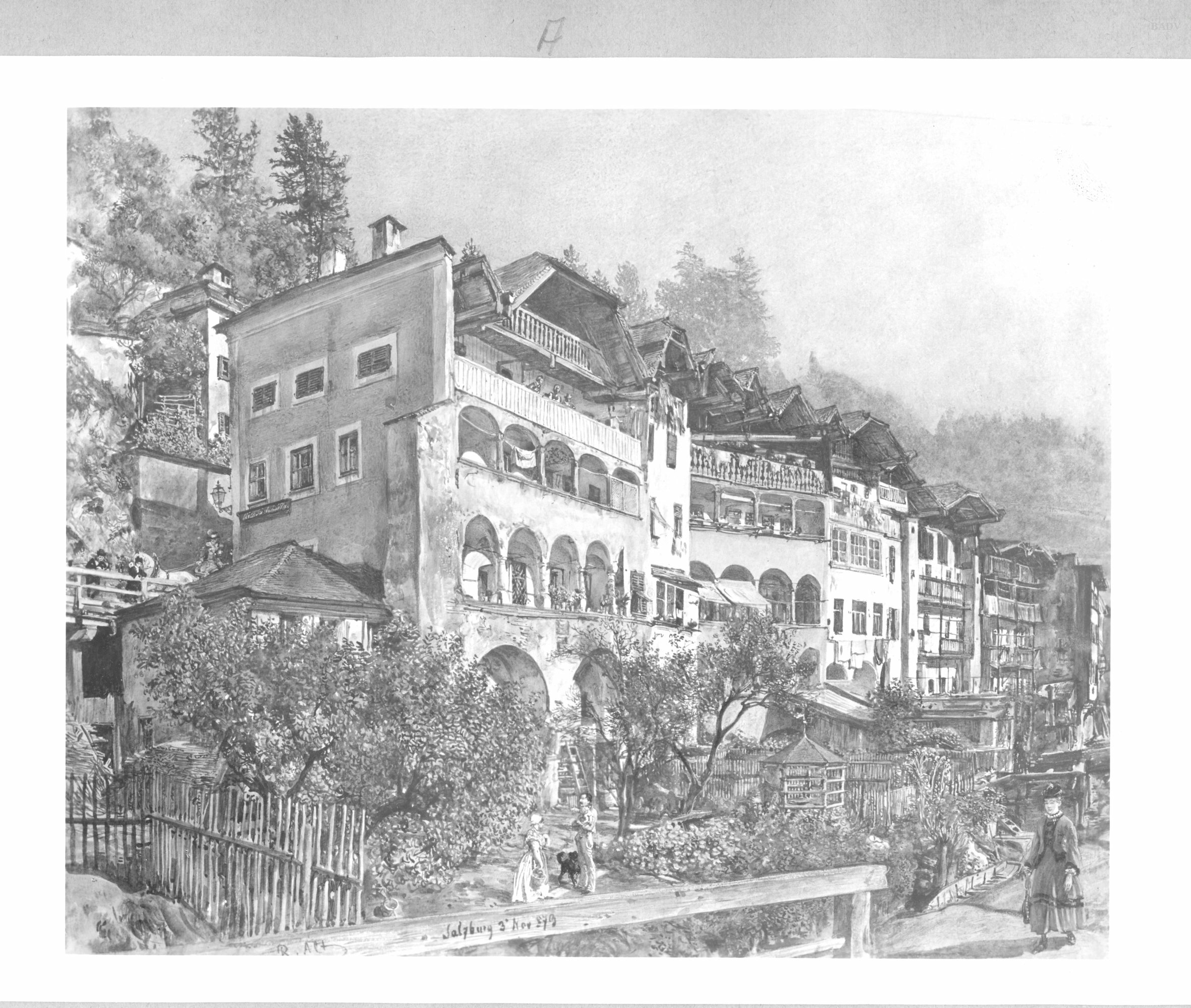 Rudolf von Alt, Salzburg