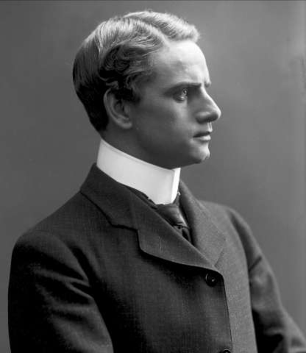 Gustav Borgen, Portrett, skuespiller Dienesen.