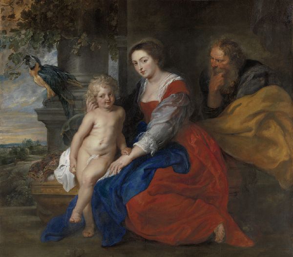 Peter Paul Rubens, The Holy Family with the Parrot