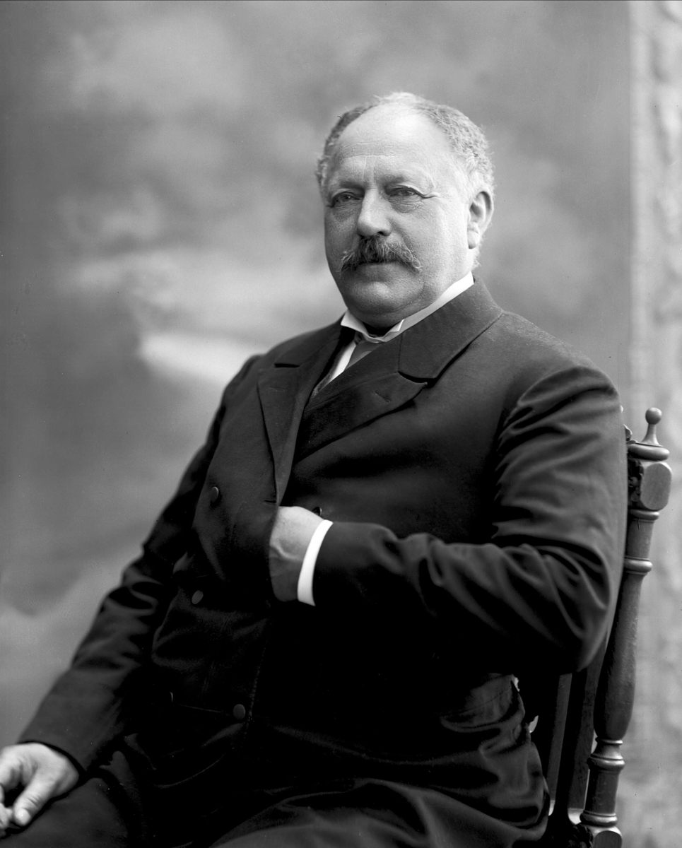 Gustav Borgen, Portrett.