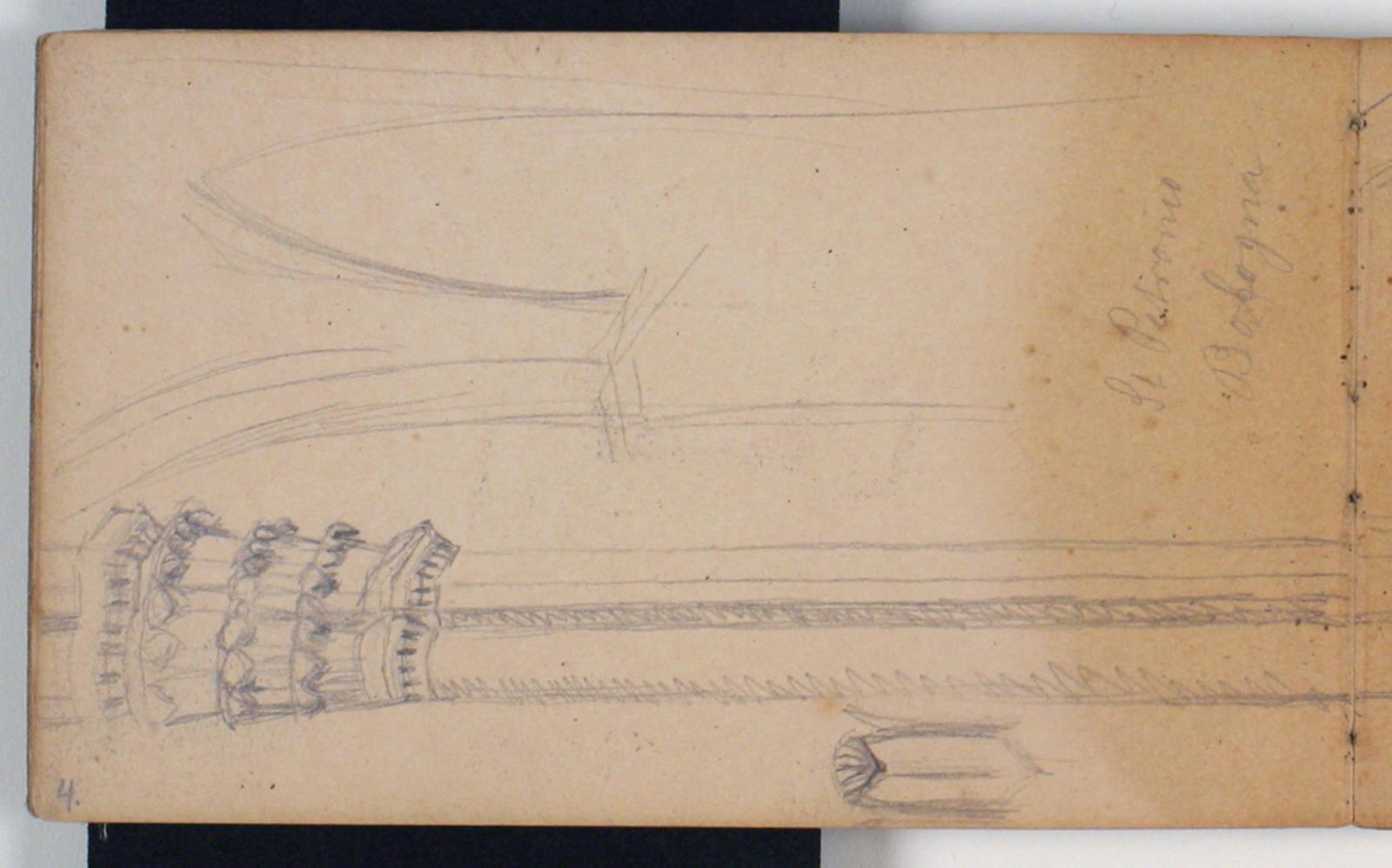 Niels Larsen Stevns, Søjle og bue fra S. Petronio, Bologna
